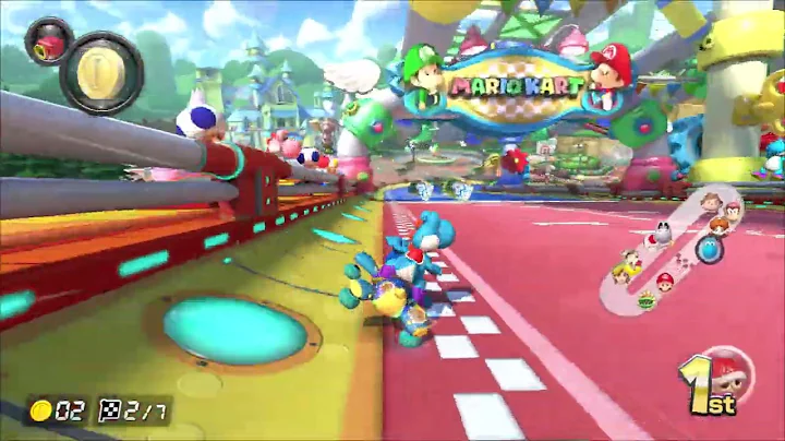 Mario Kart 8 Deluxe All Yoshi Courses in 200cc