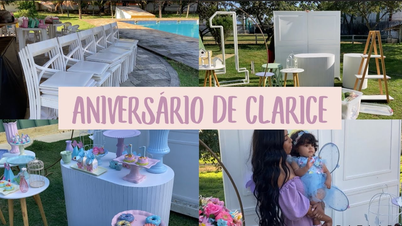 A FESTA DE CLARICE FICOU PERFEITA