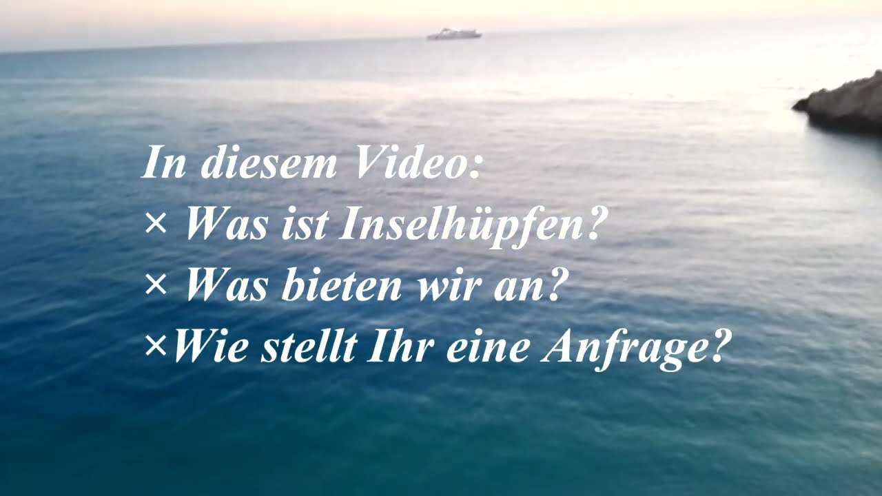 Tipps zum Erstellen einer individuellen Inselhüpfen Tour in Griechenland