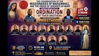 PRIESTHOOD & DIACONATE ORDINATION BY Rt. REV. Mark Kadima Wamukoya