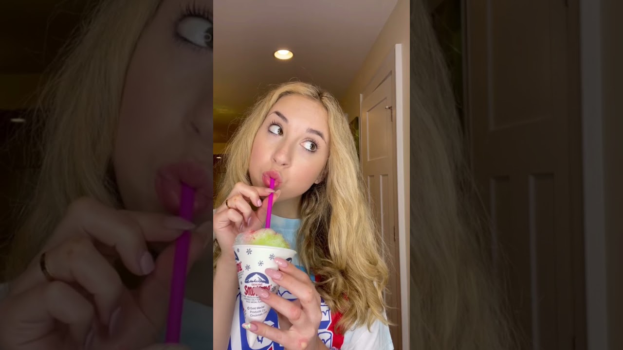 Trying an at-home snow cone machine! 