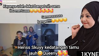 Heriss Skuyy kedatangan tamu jauh😆Queeny🥰🥰