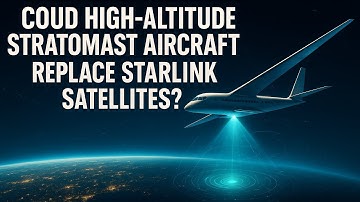Could High-Altitude Stratomast Aircraft Replace Starlink Satellites?