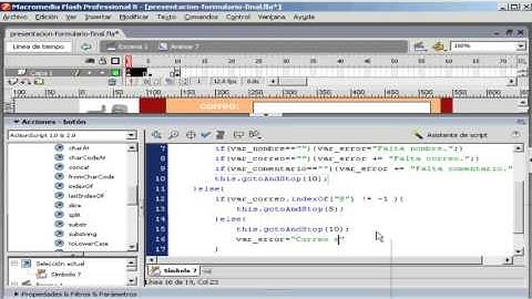 14) Flash con ActionScript - Ejemplo De Condicional 3/3