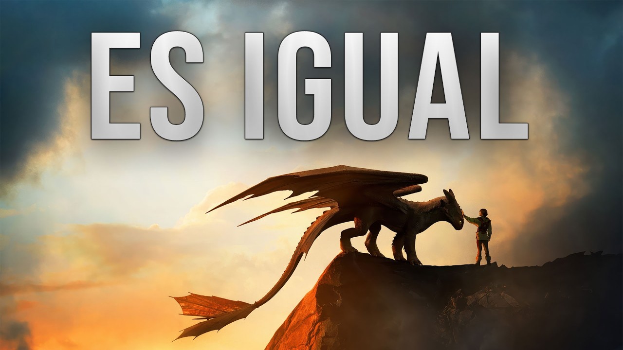 Como Entrenar a tu Dragón ES IGUAL (de buena)