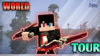 MINECRAFT || WORLD TOUR || trailer   ll BLOODLIE GAMING