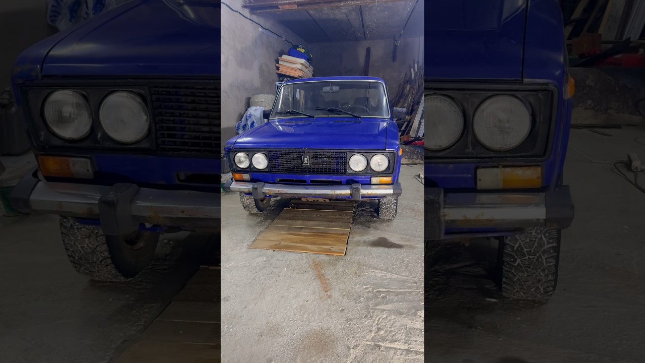 Установка черного потолка на 2106🔥😍 #flexxaandr #автоблог #авто # ...