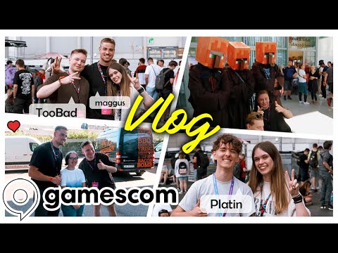 BAD Gamescom vlog, lol 🤠 @TooBad @Maggus214