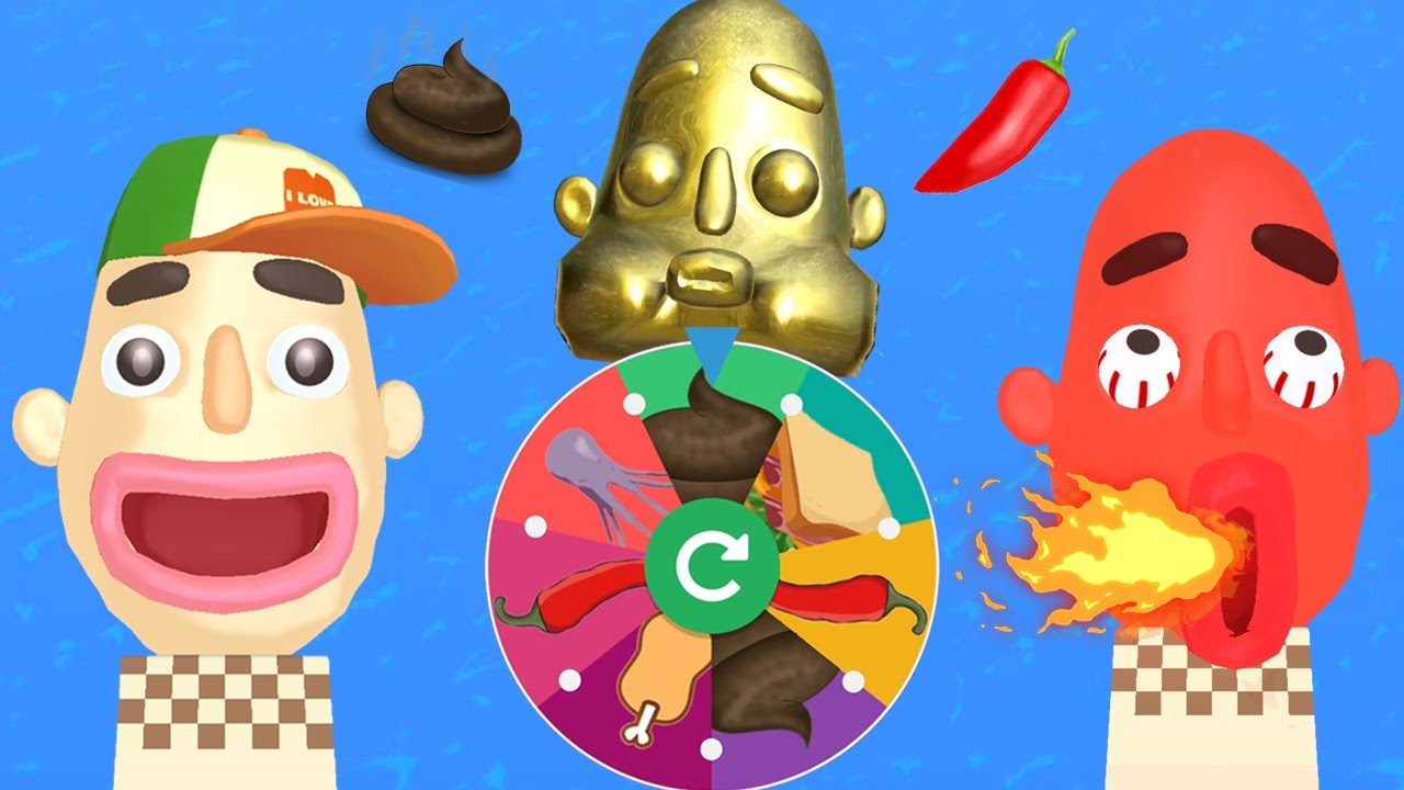 Sandwich Runner faces battle💩🌶️Sandwich Runner Spin Challenge