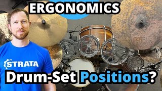 How To Position Your Drum Set // Drum Set Ergonomics