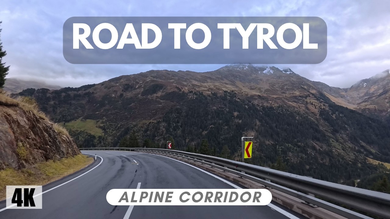 5 Valleys and 1 Mountain Pass | From Vorarlberg to Tyrol in 4K