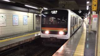 八高線209系3000番台ハエ64編成　川越発車