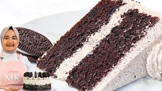 I came up with the softest CHOCOLATE OREO CAKE you will ever have! Moist & easy Oreo cake recipe