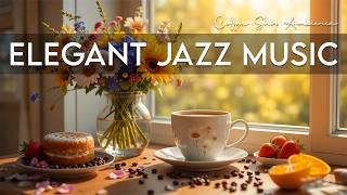 Elegant Jazz Music ☕ Bossa Nova background for Happy Moods, Stress Relief and Holiday