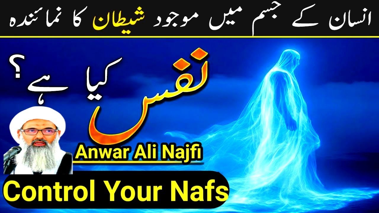 Nafs Kya Hai  |  Nafs e Ammara | Nafs e Lawama |  Nafs e Mutmaina by allama anwar ali najafi