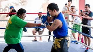 Manny Pacquiao update training in Gensan