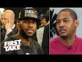 Carmelo Anthony never had the teams LeBron, Dwyane Wade had | First Take