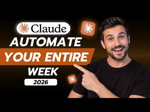 How To Use Claude Cowork Scheduled Tasks To Automate Your Entire Week [Step By Step Guide]