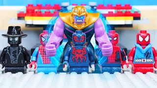 Lego Superhero Avengers Five Spider Man Vs Thanos