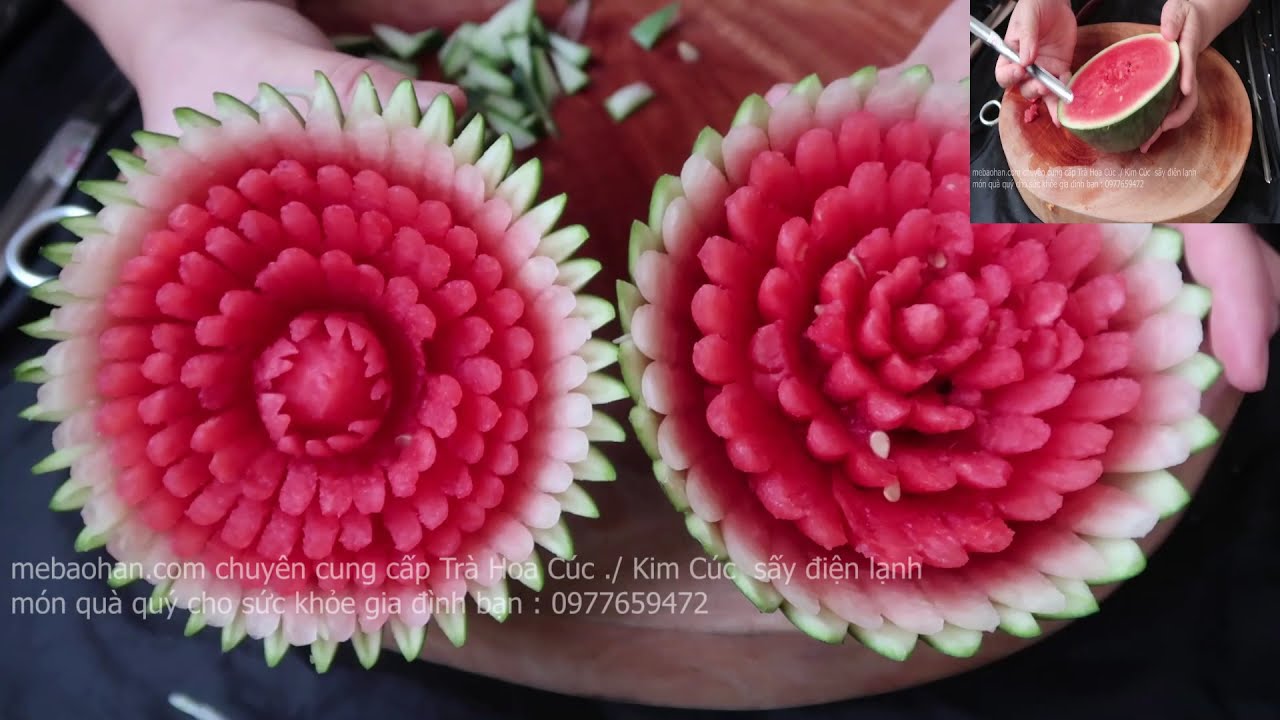 DIY _ Watermelon Decoration and Easy Cut / Decorate Watermelon by ...