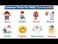 Common English Verbs for Daily Conversation