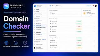 Trademark Dashboard Tools: Domain checker screenshot 5