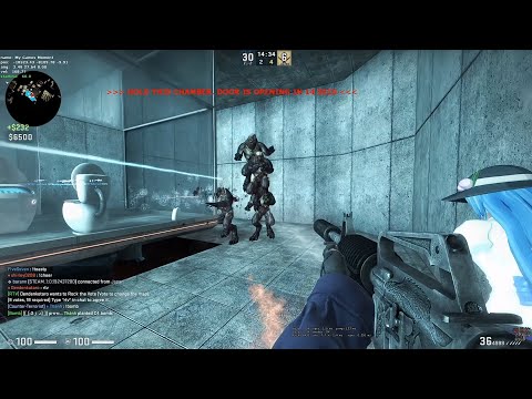 CS:GO ZOMBIE ESCAPE MOD MAP ze_portal_story_p2 (EP671) POSESSION SERVER