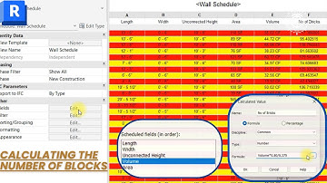 1. How To Calculate NO. Of Blocks In Revit 2024