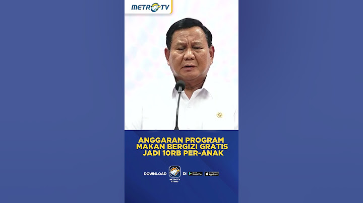 Presiden Prabowo Tetapkan Anggaran Program Makan Bergizi Gratis Jadi Rp10 rb Per anak #shorts