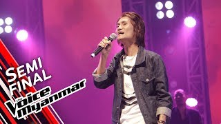 Video thumbnail of "Lynn Khatt: အလင္းဆိုင္ရဲ႕သီခ်င္း (Htoo Eain Thin) | Semi Final - The Voice Myanmar 2019"