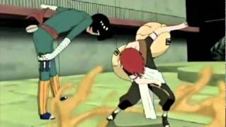 Rock Lee vs. Gaara - The Hell Song.flv
