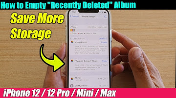 iPhone 12/12 Pro: How to Empty "Recently Deleted" Album