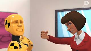 plotagon smash Bros Ms. Green Mr. Hernandez Crash test dummy (male) Android (male)