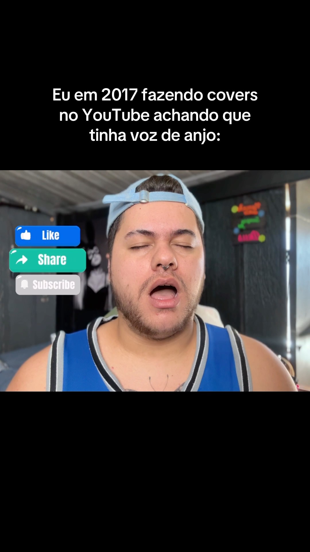 EU EM 2017 FAZENDO COVERS PRO YOUTUBE ACHANDO QUE TINHA VOZ DE ANJO