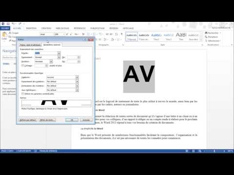 Vidéo: Comment le crénage est-il utilisé dans Word ?