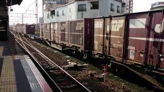 EF210-147 5084レ 高槻駅通過