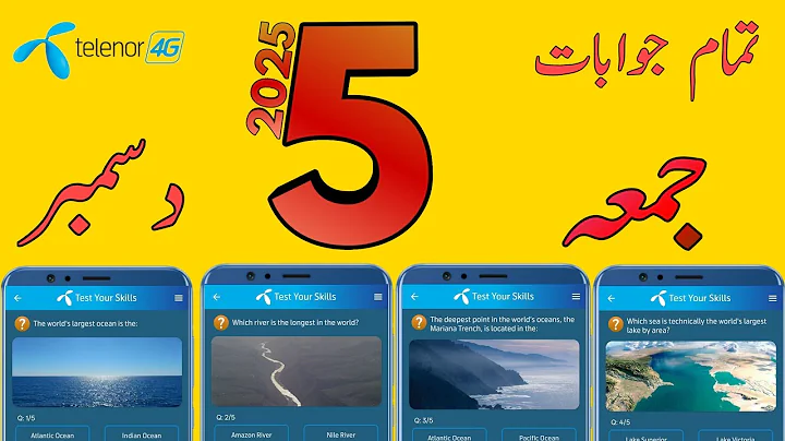 Which river is the longest in the world? | My Telenor Today Questions | Telenor Questions Today