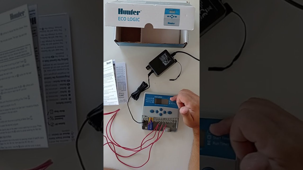 hunter Eco logic kontrol ünitesi bağlantısı, ayarlanması