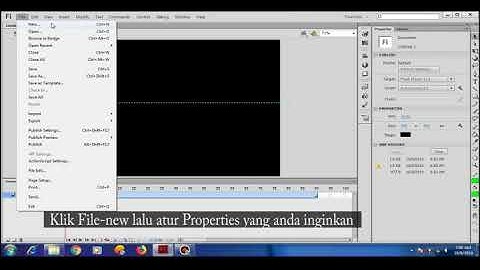 Tutorial Membuat Animasi Keyframe dengan Adobe Flash