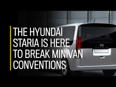   The Hyundai Staria Is Here To Break Minivan Conventions