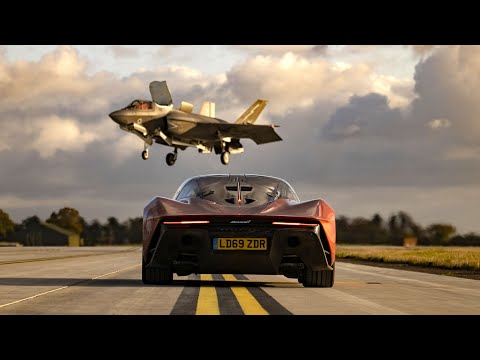 PREVIEW: F35 Jet vs McLaren Speedtail | Top Gear