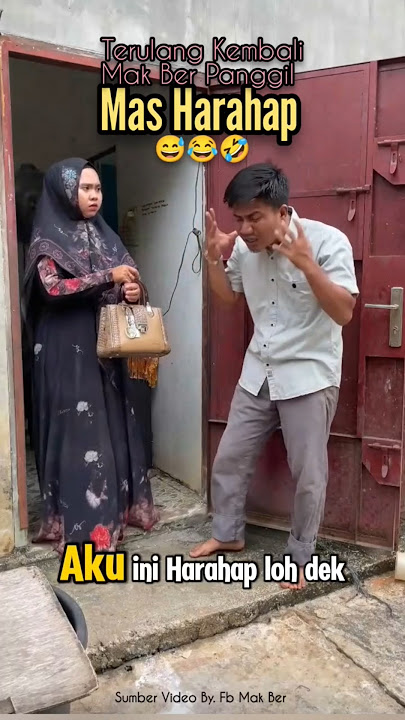 It Happened Again, Mak Ber Called Mas Harahap, Mak Ber became Boru Regar, 😂🤣 #humor #couple #funn...