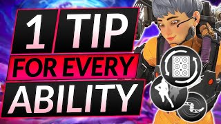 1 BEST TIP for EVERY Tactical Ability (ALL LEGENDS) - Do This and Rank Up Fast - Apex Legends Guide