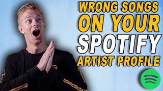 How to remove another artist's song from your Spotify profile