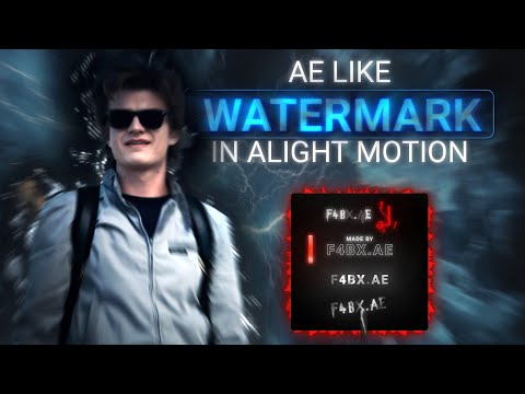 AE LIKE WATERMARK IN ALIGHT MOTION PRESET ~ #f4bulous