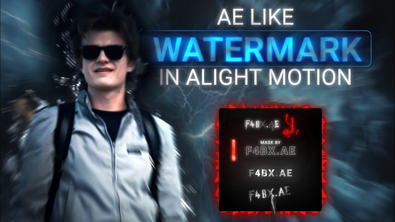 AE LIKE WATERMARK IN ALIGHT MOTION PRESET ~ 