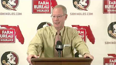 FSU athletics director David Coburn on new coach s...