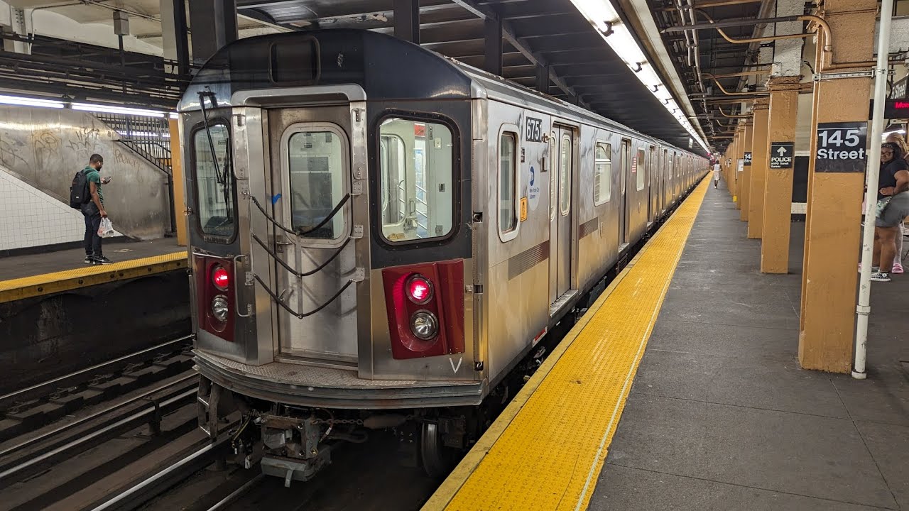 Mta R140 MTA Subways - Bombardier R142 #6751 on a transfer through 145th Street ...