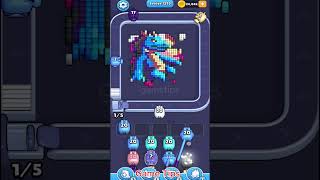 Pixel Flow level 1293 Solution Walkthrough