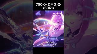 750k Ult Damage  s0r1 Aemeath wutheringwaves  wutheringwavesgameplay aemeath